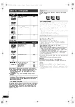 Preview for 18 page of Panasonic SAXH50 Owner'S Manual