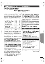 Preview for 23 page of Panasonic SAXH50 Owner'S Manual