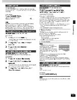 Preview for 15 page of Panasonic SB-FS803A Operating Instructions Manual