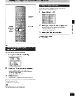 Preview for 21 page of Panasonic SB-FS803A Operating Instructions Manual