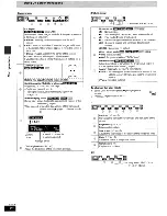 Preview for 26 page of Panasonic SB-FS803A Operating Instructions Manual