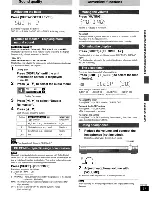 Preview for 31 page of Panasonic SB-FS803A Operating Instructions Manual