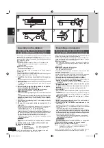 Preview for 10 page of Panasonic SB-TP100 Operating Instructions Manual