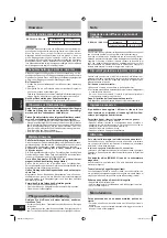 Preview for 40 page of Panasonic SB-TP100 Operating Instructions Manual