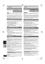 Preview for 60 page of Panasonic SB-TP100 Operating Instructions Manual