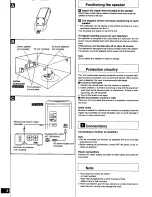 Preview for 2 page of Panasonic SB-WA100K Operating Instructions