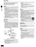 Preview for 4 page of Panasonic SC-AK15 Operating Instructions Manual