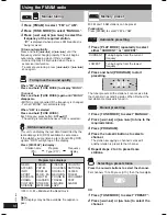 Preview for 16 page of Panasonic SC-AK280 Operating Instructions Manual