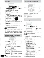 Preview for 10 page of Panasonic SC-AK310 Operating Instructions Manual