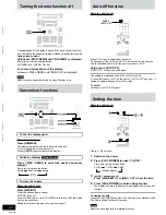 Preview for 12 page of Panasonic SC-AK310 Operating Instructions Manual