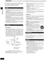 Preview for 4 page of Panasonic SC-AK75 Operating Instructions Manual