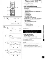 Preview for 33 page of Panasonic SC-AK78 Operating Instructions Manual