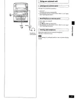 Preview for 35 page of Panasonic SC-AK90 Operating Instructions Manual