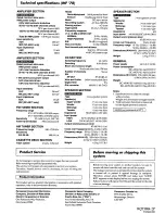 Preview for 40 page of Panasonic SC-AK90 Operating Instructions Manual