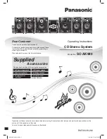 Panasonic SC-AK980 Operating Instructions Manual preview