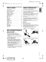 Preview for 3 page of Panasonic SC-AKX710 Operating Instructions Manual