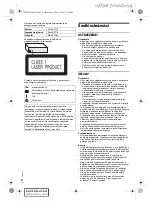 Preview for 44 page of Panasonic SC-AKX710 Operating Instructions Manual