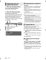 Preview for 24 page of Panasonic SC-BTT230 Operating Instructions Manual