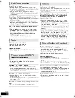 Preview for 50 page of Panasonic SC-BTT270 Operating Instructions Manual