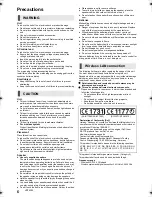 Preview for 6 page of Panasonic SC-BTT500W Basic Operating Instructions Manual