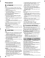 Preview for 20 page of Panasonic SC-BTT500W Basic Operating Instructions Manual