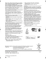 Preview for 22 page of Panasonic SC-BTT500W Basic Operating Instructions Manual