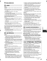 Preview for 27 page of Panasonic SC-BTT500W Basic Operating Instructions Manual