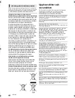 Preview for 42 page of Panasonic SC-BTT500W Basic Operating Instructions Manual