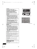 Preview for 2 page of Panasonic SC-BTT755 Operating Instructions Manual