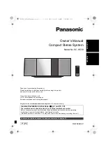 Panasonic SC-C39 Owner'S Manual preview