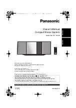 Preview for 1 page of Panasonic SC-HC39 Owner'S Manual