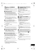 Preview for 11 page of Panasonic SC-HC412 Operating Instructions Manual