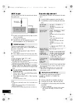 Preview for 14 page of Panasonic SC-HC412 Operating Instructions Manual