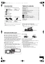 Preview for 3 page of Panasonic SC-HC55DB Operating Instructions Manual