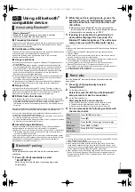 Preview for 17 page of Panasonic SC-HC55DB Operating Instructions Manual