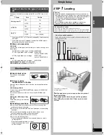 Preview for 9 page of Panasonic SC-HT1000 Operation Manual