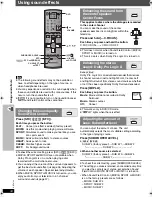 Preview for 34 page of Panasonic SC-HT540 Operating Instructions Manual
