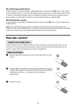 Preview for 9 page of Panasonic SC-HTB100 Operating Instructions Manual