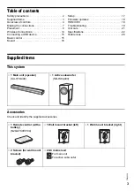 Preview for 3 page of Panasonic SC-HTB490 Operating Instructions Manual