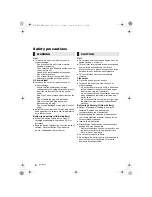 Preview for 2 page of Panasonic SC-HTB550 Operating Instructions Manual