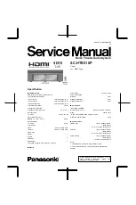 Panasonic SC-HTR310P Service Manual preview