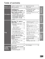 Preview for 3 page of Panasonic SC-HTX500 Operating Instructions Manual