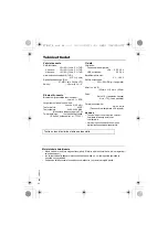 Preview for 88 page of Panasonic SC-MC07 Operating Instructions Manual