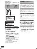 Preview for 2 page of Panasonic SC-PM45DB Operating Instructions Manual