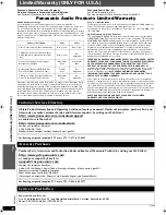 Preview for 38 page of Panasonic SC-PT660 Operating Instructions Manual