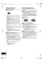 Preview for 18 page of Panasonic SC-RS52 Operating Instructions Manual