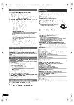 Preview for 12 page of Panasonic SC-XH100 Operating Instructions Manual