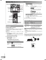 Preview for 12 page of Panasonic SCAK340 - HES SYSTEM Operating Instructions Manual