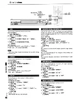 Preview for 20 page of Panasonic SCHT07 - RECEIVER W/5 DISK DV Operating Instructions Manual