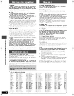 Preview for 30 page of Panasonic SCHT680 - RECEIVER W/5-DISK DV Instrucciones De Funcionamiento